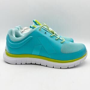 Anodyne Womens No. 23 Sport Athletic Shoes Size 7 XW Blue White Broken Bungee